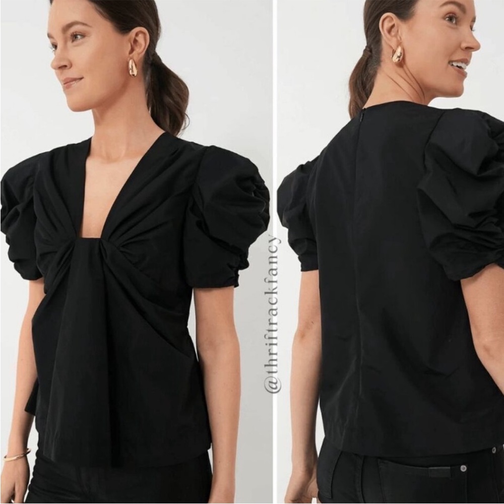 Tuckernuck Blouse Black Size XS - Picture 4 of 4